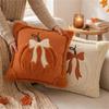 Wear Resistant Pumpkin Plush Cushion Comfortable Decorative Pillow Case Pillowslip  Home Decor