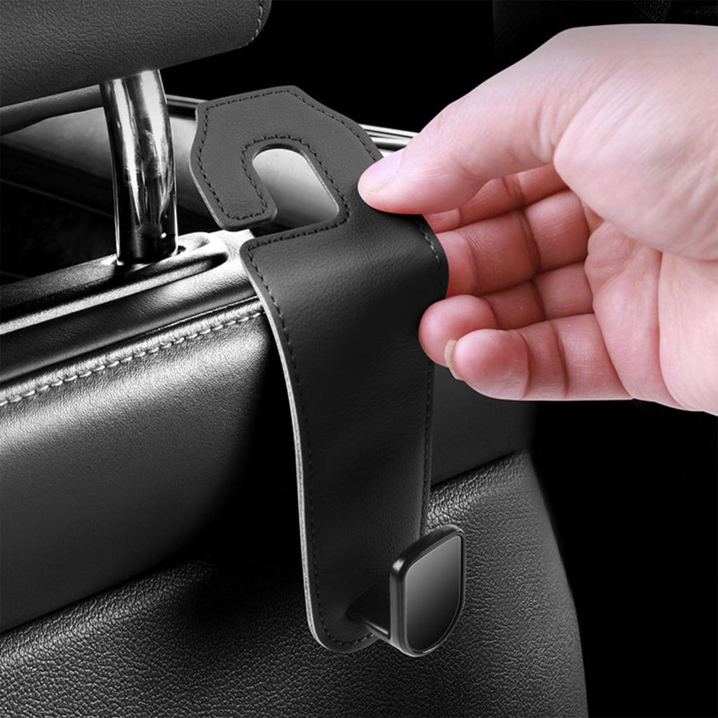 Car Hook, Headrest, Hook, Set of 2, Convenient for Cars, Leather Products, Car Storage,