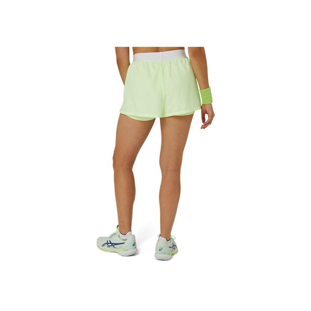 Asics Match Logo Casual Shorts Women shorts Light-Yellow 2042A294-750