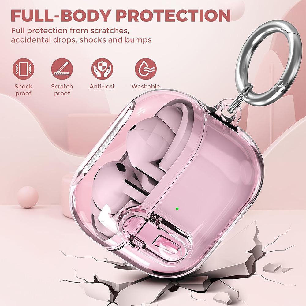 Security Lock Earphone Cover For Samsung Galaxy Buds 3 Pro Cases Samsung Buds3 Pro Protective Cases With Headset Funda