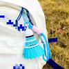 Portachiavi colorato per Badminton, Ciondolo a forma di volano 3D con Clip a Corda Intrecciata