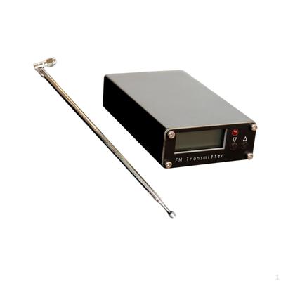 FM Transmitter Easy To Carry LCD Display for Library Supermarket Events Home