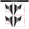 ABS Winglets Motorcycle Fairing Accessory Windshield Lower Wing Cover Protectors for Motorbike for ADV160 2022-2023