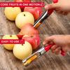 Premium Apples Corer Stainless Steel Apples Pears Core Remover Tool Fruit Cutter Seeder Kitchen Tools