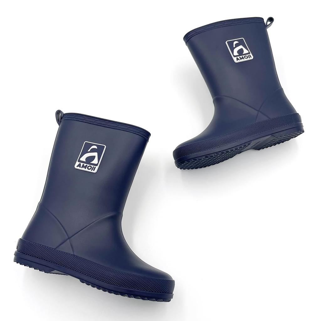 Amozi Kids' Rain Boots, Rain Shoes, Boys' and Girls' Rain Boots, Children's, Baby, Girls, Boys, Toddlers, Short, Junior, Rain Boots, Kids, Rain Boots,