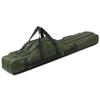 3 Layers Fishing Pole Bag Portable Folding Rod Carry Case Fishing Reel Tackle Storage Bag Case