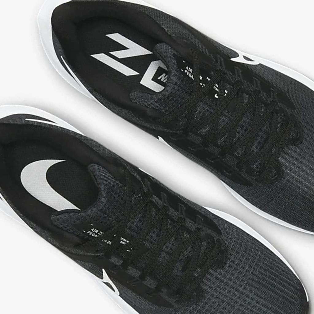 Nike Air Zoom Pegasus Smoke Size Japan 39, Black/Dark Gray/White, DH4071-001, 27.0cm,