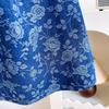 Girls' Retro Qipao Dress with Frog Buttons and Fly Sleeves - GC0191