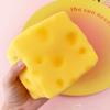5/7/11CM Brinquedo Gigante de Apertar Queijo Tamanho Extra Grande Queijo Squishy Fidget Toys Bola de Alívio Modelável de Rebote Lento Presentes para Adultos