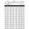 Chrome Vanadium Steel Combination Wrench 6-32mm Combo Spanner Open Box End Wrench  Home Use
