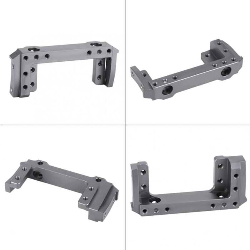 Durable R/C Front Bumper Mount Bracket for w/ Aluminum Alloy Heavy Duty Bearing Car Spare Part for Scx10 TRX4 1:10 Model
