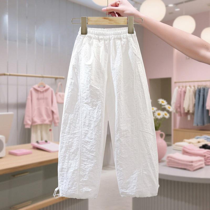 Summer 2026 Girls' Quick-Dry Mosquito-Repellent Casual Pants