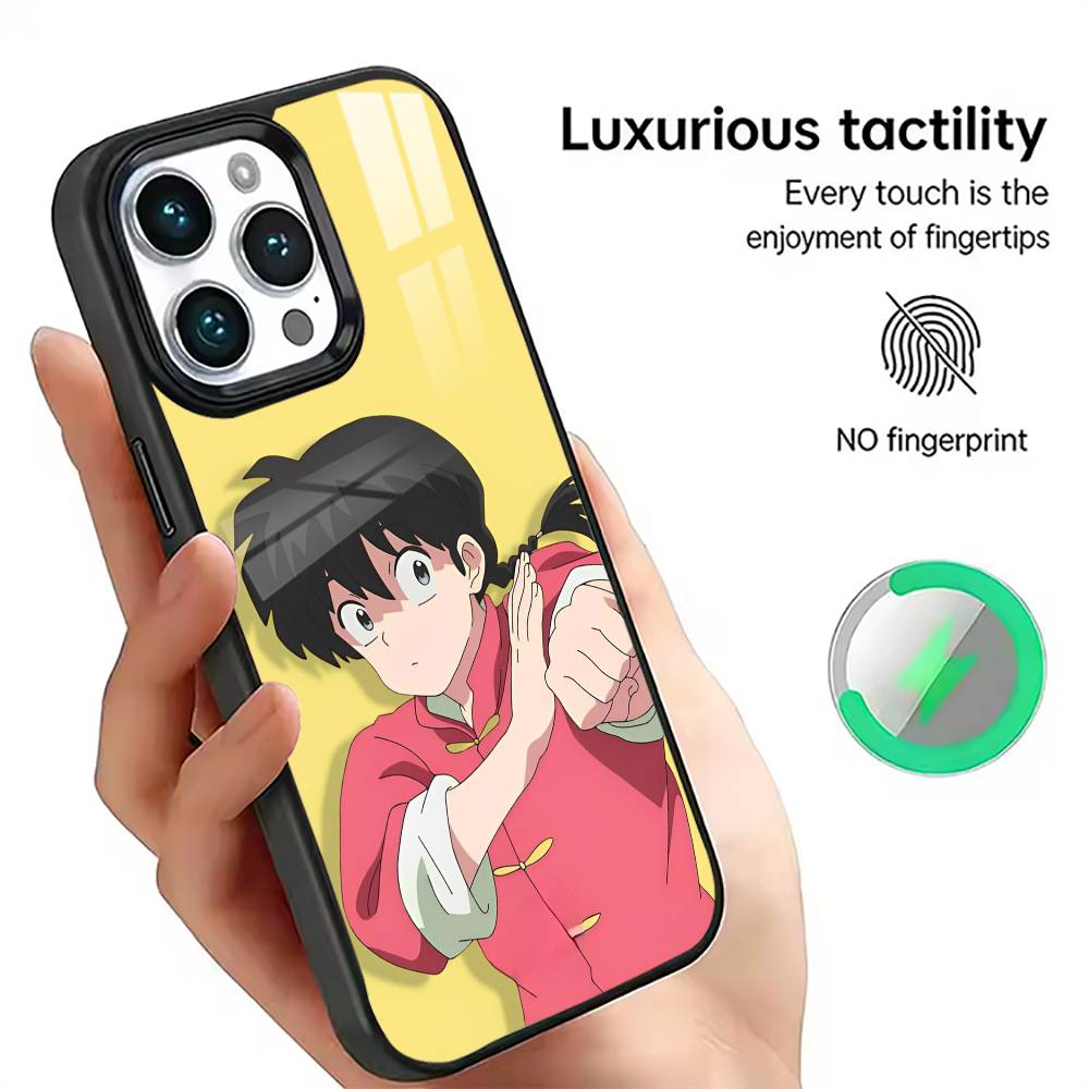 Ranma Saotome  Phone Case Magnetic with Magsafe Wireless Charging For iPhone17,16,15,14,13,12,11 Plus,Pro