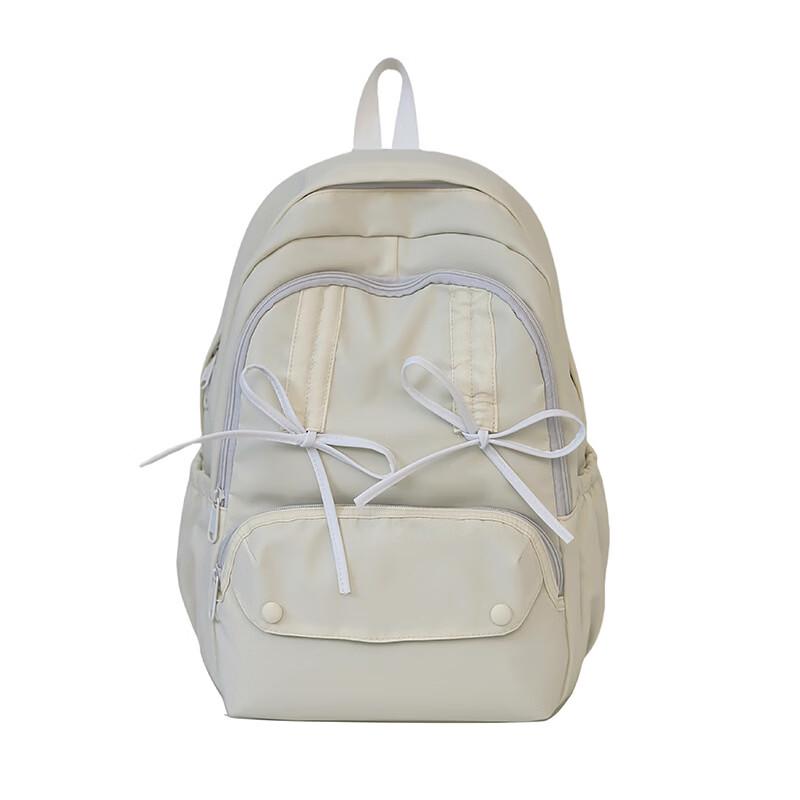 

Girls Lightweight Bowknot Drawstring Backpack