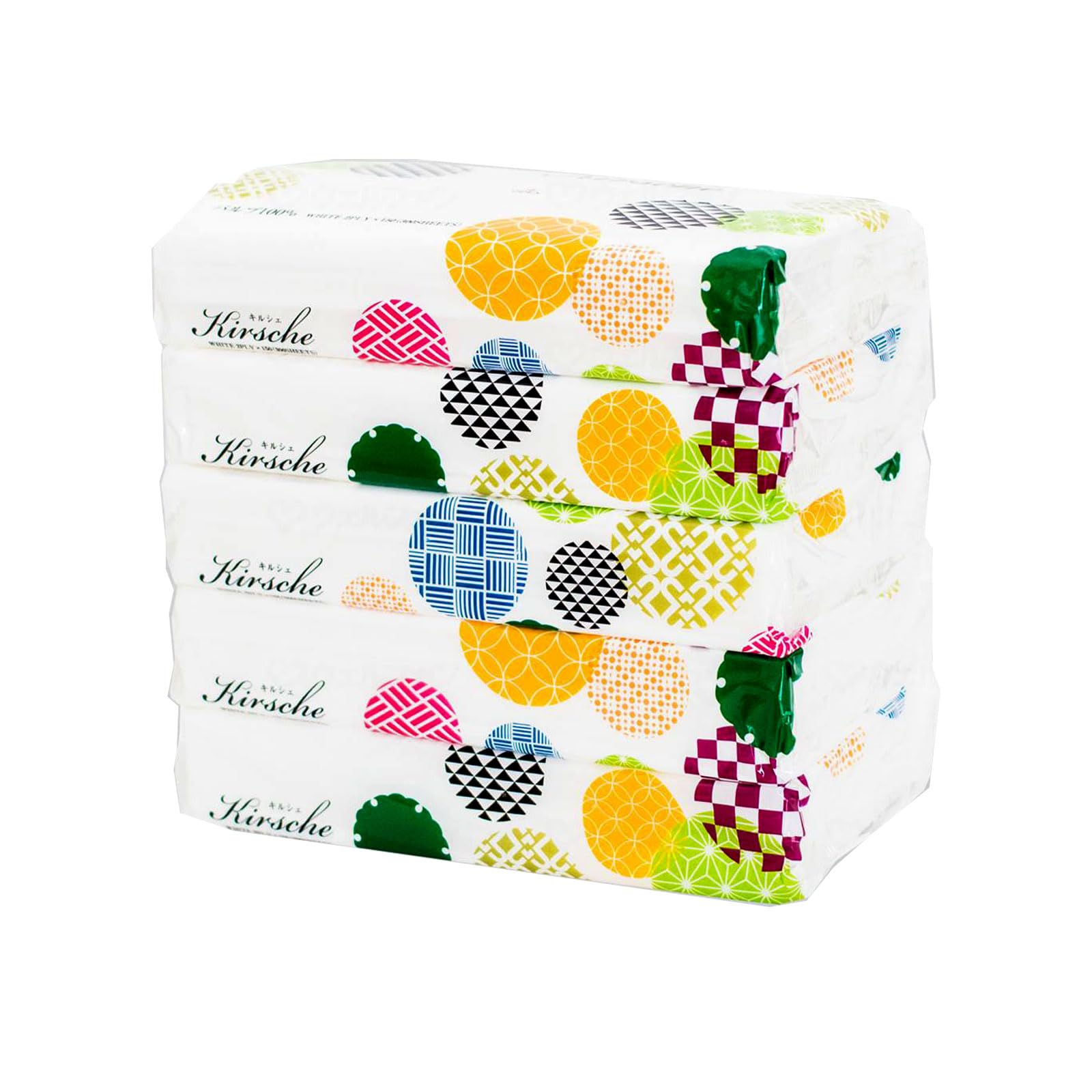 Masco Paper Kirshe Soft Pack 150 pairs Tissues, (5 packs) белый