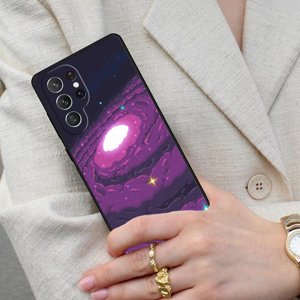 Pixel Art Aesthetic SOFT Cell Phone Case for Samsung Galaxy S26 Ultra S25 S24 S23 S22 S21 S20 Note10 Cover Galaxy S20 5G