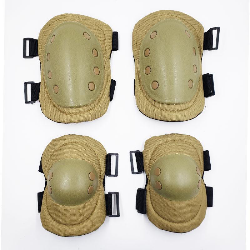 Adult Camo Tactical KneePad Elbow Pads CS Training Cycling Protector Army Airsoft Outdoor Sports Protective Kneepad Safety Gear