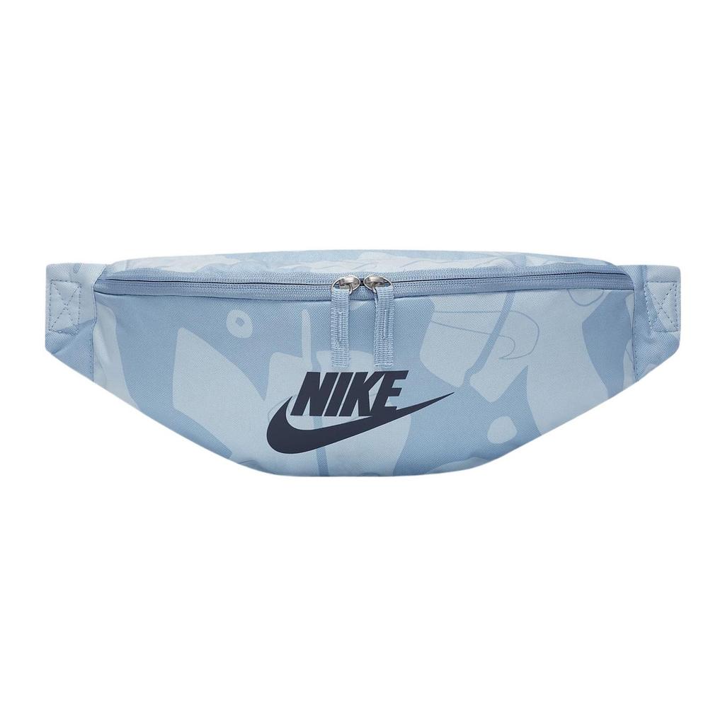 Nike Large Logo Printed Fabric Waist Bag Unisex bags Blue DQ5724-472