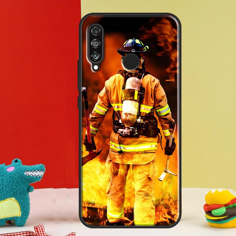 Feuerwehrheld Für Huawei Nova 9 10 SE 12i 12s 11i 5T Y91 Y90 Y60 Y70 Y72 Y61 P60 Pro P20 P30 P40 Lite Hülle