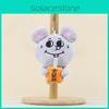 Mouse Cheese Plush Keychain Soft Stuffed Animal Toy Bag Charm Gift Kids For