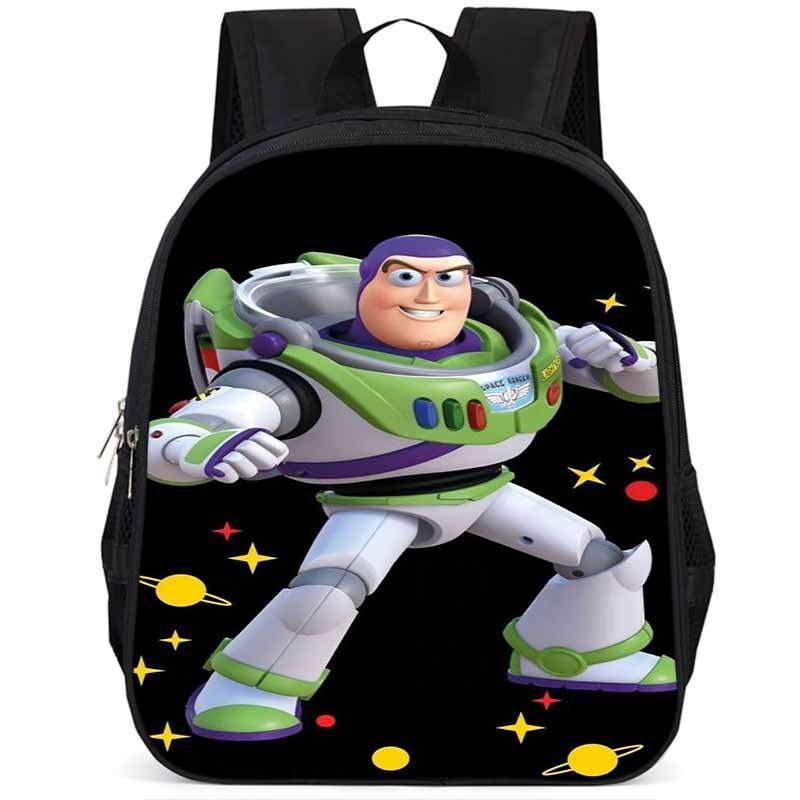 Buzz Lightyear 15-inch Large Capacity Backpack Lightweight Durable Oxford School Bag