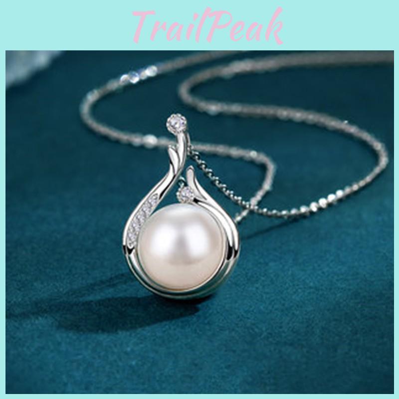 Baroque Pendant Imitation Necklace Pearl Stylish Womens Clavicle Design