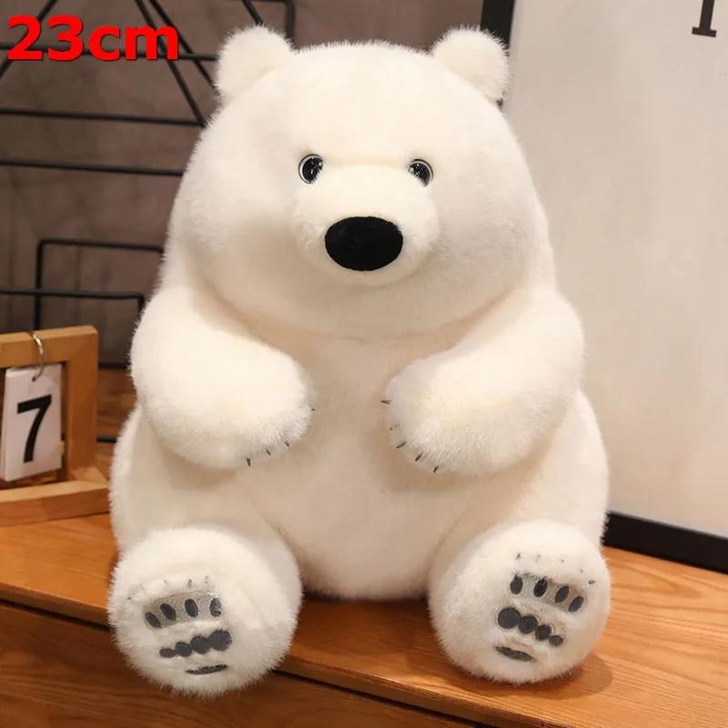 

23-45см Креативний Імітаційний Мультяшний Рюкзак Білого Ведмедя Плюшева Іграшка М яка Набивна Мила Лялька Тварина Сумка для Дівчаток Дітей Подарунок на День Народження 23cm