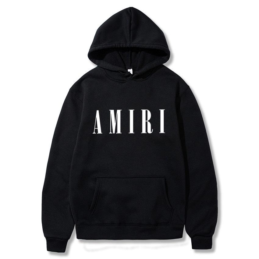 Unisex neformální mikina s potiskem Amiri - Trendy volná mikina