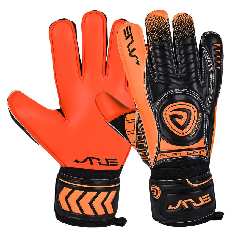 4mm Germany thicken latex pvc professional kids men goalkeeper gloves football 5 finger save guard keeper goalie soccer gloves