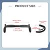 Bike Handlebar Aluminum Alloy Cycling Parts Comfortable Grip Sturdy Replace Rest Bar Bent