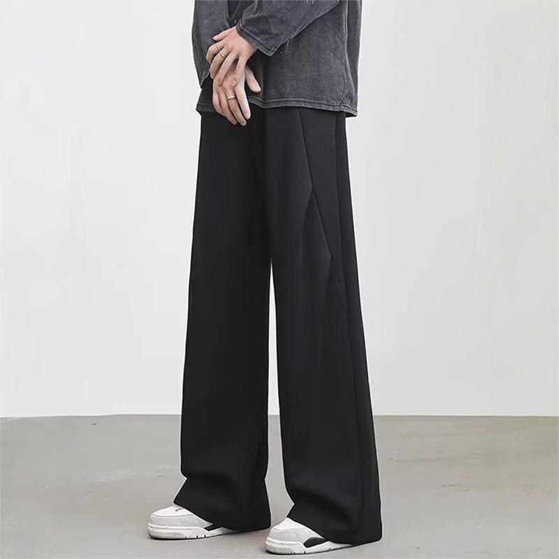 Spring and Summer New Loose Gray Scimitar Sweatpants American Sports Casual Pants Trendy Ins Teen Versatile Straight-leg Pants