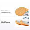 Li Ning Kids Comfortable Soft Non-Slip Shock Absorbing Low-Top Running Shoes Unisex Sneakers Standard-White Gulf-Blue YKFU136-7