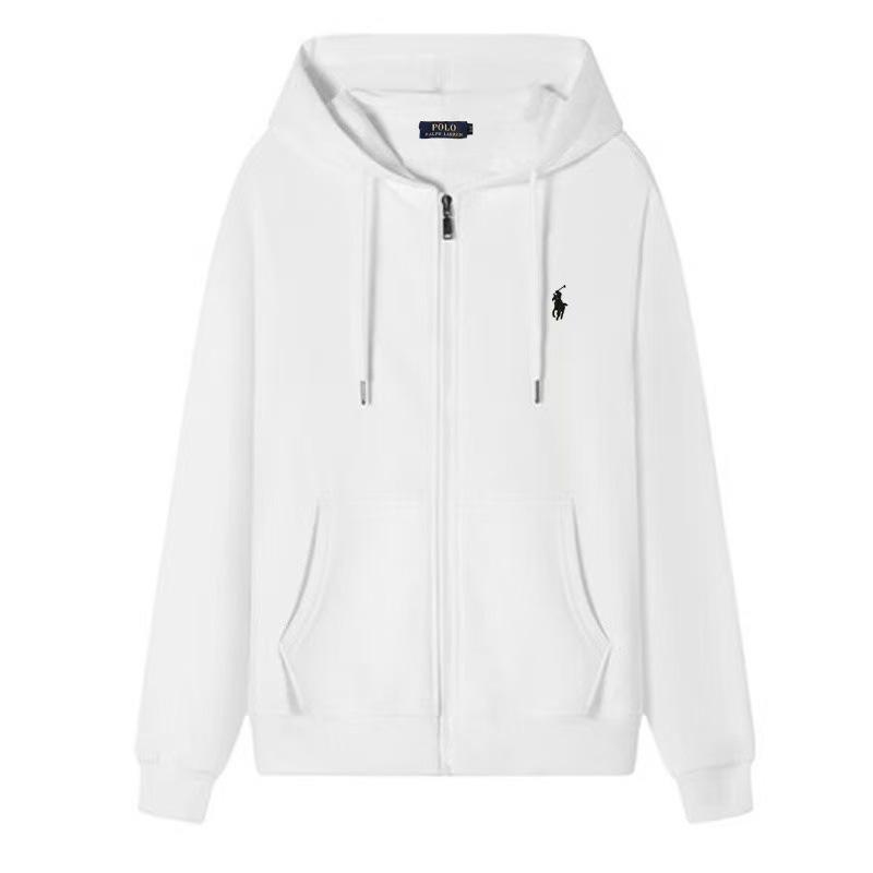 Unisex Haftowany Komplet Bluza z Kapturem i Spodnie – Styl Wiosna/Jesień z Logo Małego Konia