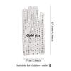 Christmas Party Sequins Gloves Kids Sequins Full Finger Singing Dacing Gloves