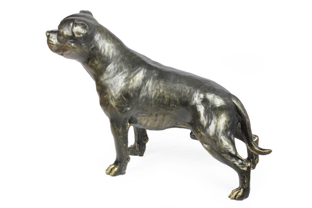 Staffordshire Bull Terrier, Staffik, Staffi - Statuetka Psa W Naturalnym Rozmiarze, Figura W Skali 1:1, Posąg Do Ogrodu Marki Art-Dog