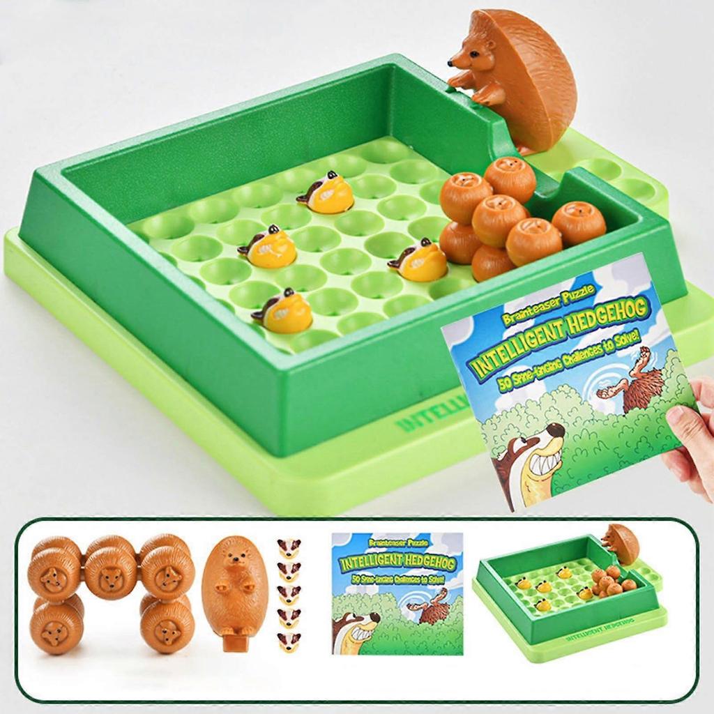 Early Education Maze Escape Little Hedgehog Find Mom Game Puzzle Desktop Parent Child Interaction Children's Intelligence Toy Toy Playsets