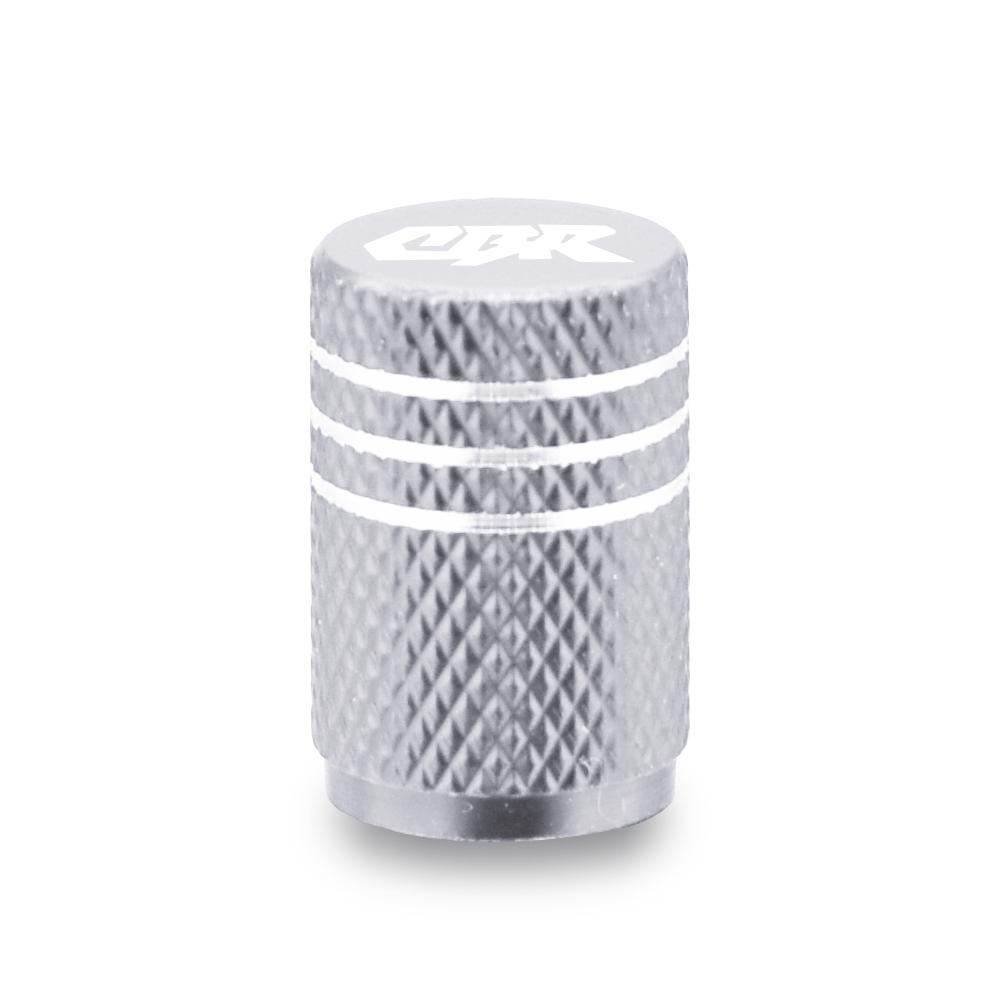 CBR Motorcycle Tire Valve Air Port Stem Cover Cap Plug CNC Aluminum Accessories For Honda CBR125 250 250R CBR600 F2 F3 F4 F4i