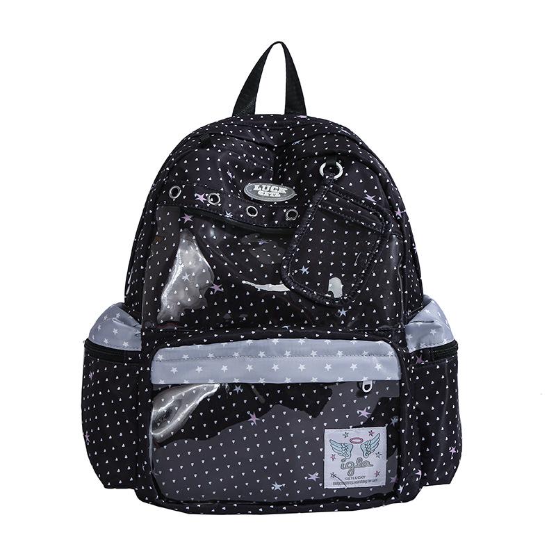 Trendy Polka Dot Ita Backpack for Students – Cute & Versatile for Elementary, Middle, and College Girls