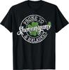 Prone To Shenanigans & Malarkey Fun Clovers St Patrick's Day T-Shirt