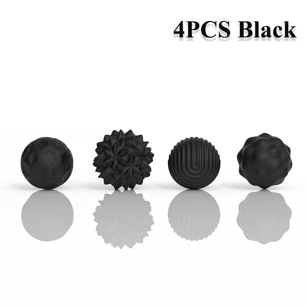2-8PCS Silicone Magnetic Sensory Ball Fidget Toy Worry Ball Autism Calming Fidgeting Toy Adult Anxiety Relief Stress Sensory Toy