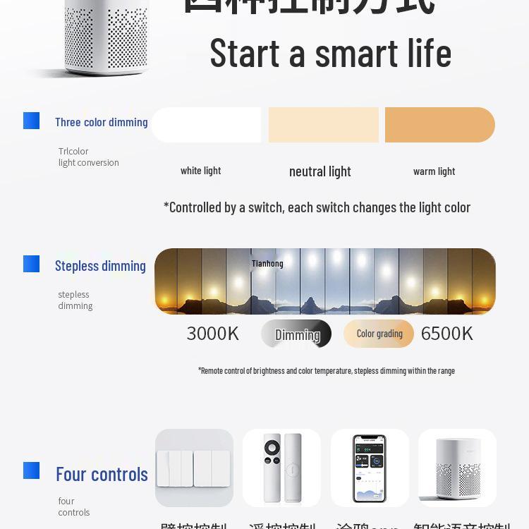 2025 Modern Ceiling Light for Living Room, Bedroom, or Balcony