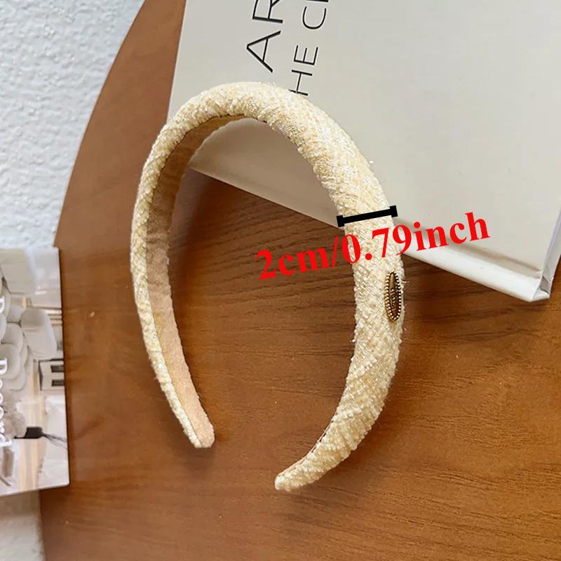 1.5 or 2cm Wide New  Elegant Bezel Retro Women Headband Girls Hair Bands Hairband Hoop for Wedding Party Holiday Hair Accessori