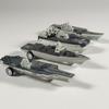 1:64 Cacciatorpediniere Fregata Sottomarino Nucleare Mezzi da Sbarco Modello in Lega pressofusa Ritiro Giocattolo per Bambini Barca Serie Miniauto Compleanno