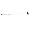 Travel Bag Support Rod 4 Sections Extendable Aluminium Alloy Oval Top   Travel Bag Support Rod
