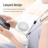 Dual-Use Portable Folding Neck Fan: Handheld, Desktop, Low Noise, Strong Wind, Outdoor-Friendly.