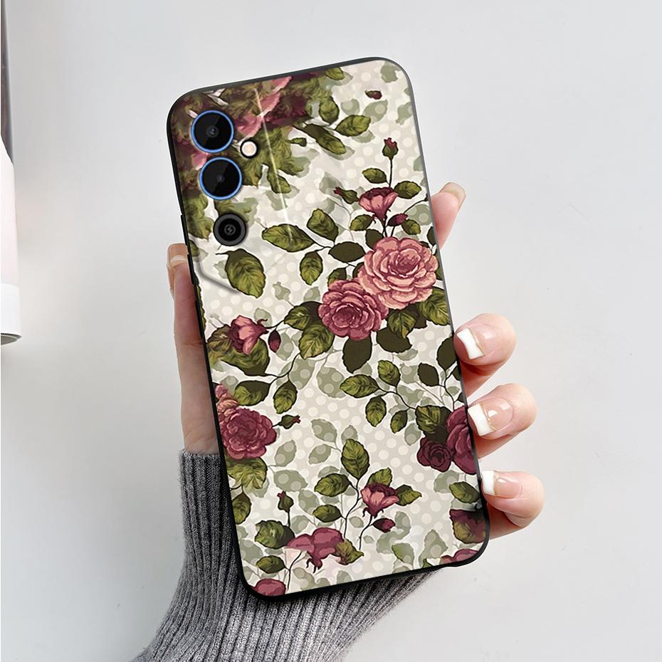 For Tecno Pova Neo 2 Case Pova Neo2 LG6n Cover Black TPU Soft Silicone Phone Case For Tecno Pova Neo 2 Coque Protective Fundas