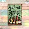 Retro Metal Tin Sign Spices Kitchen Bar Cafe Restaurant Wall Art Decor