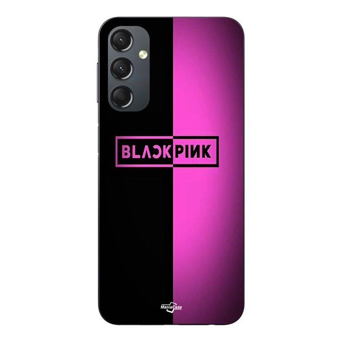 Coque Pour Samsung galaxy A24 Blackpink noir et rose Maniacase