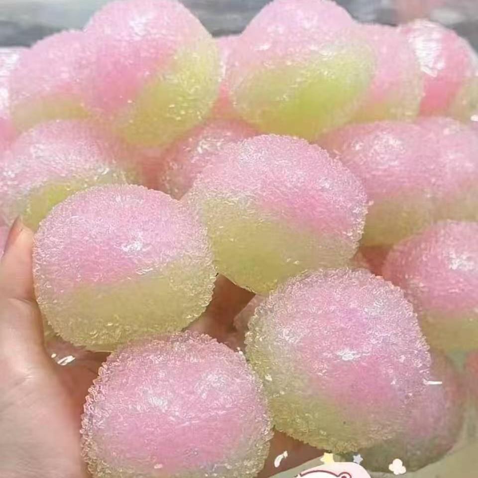 Xiaohongshu Bayberry Stress Relief Squeeze Ball - Slow Rebound Decompression Toy