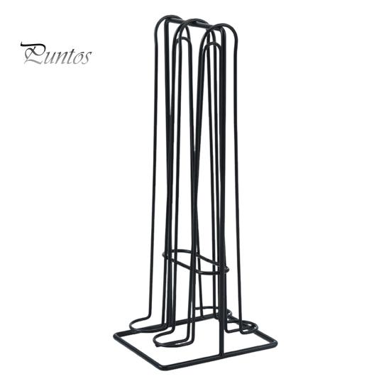 

Держатель кофейных капсул большой емкости, прочный, выдерживающий высокую нагрузку, стойка для хранения кофейных капсул на столешнице чёрный